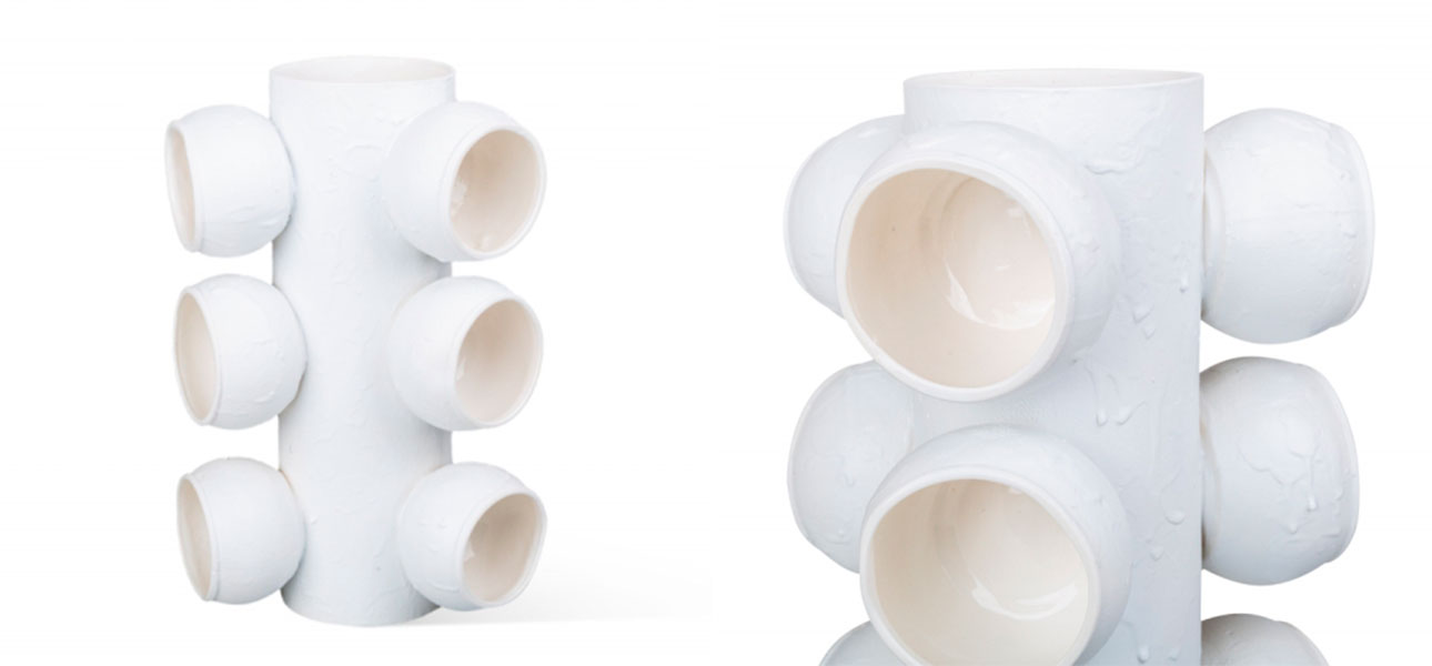 Ваза "Гнезда" средняя - фото