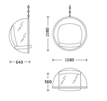Кресло Bubble Chair Кресло Bubble Chair в Волгограде