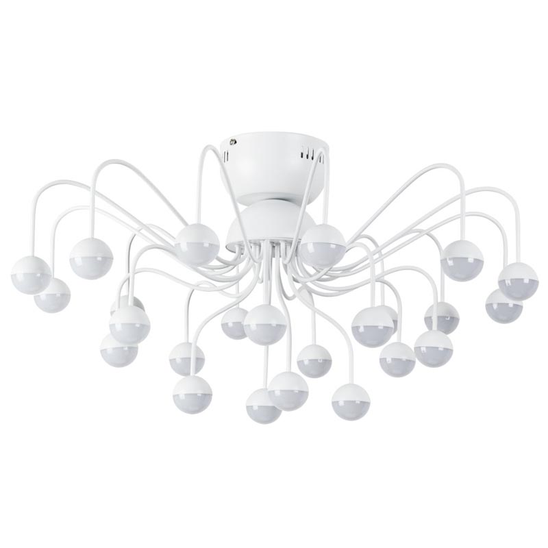 Потолочная люстра Vilelme Chandelier white Белый Потолочная люстра Vilelme Chandelier white Белый в Волгограде | Loft Concept