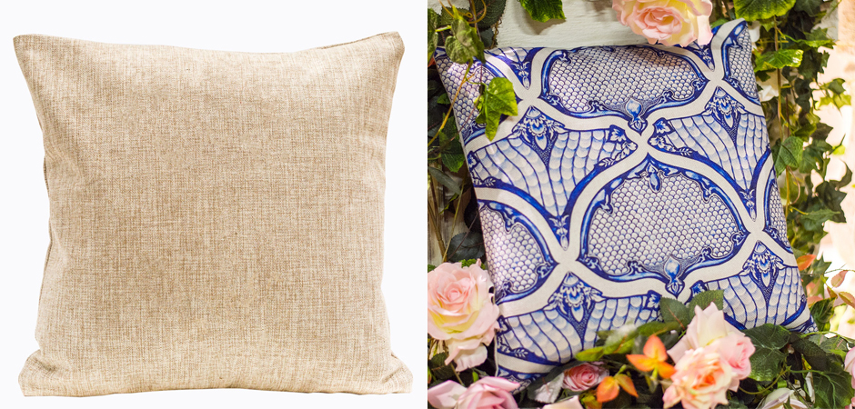 Декоративная подушка Blue Spades Pillow Декоративная подушка Blue Spades Pillow - Loft-Concept в Волгограде