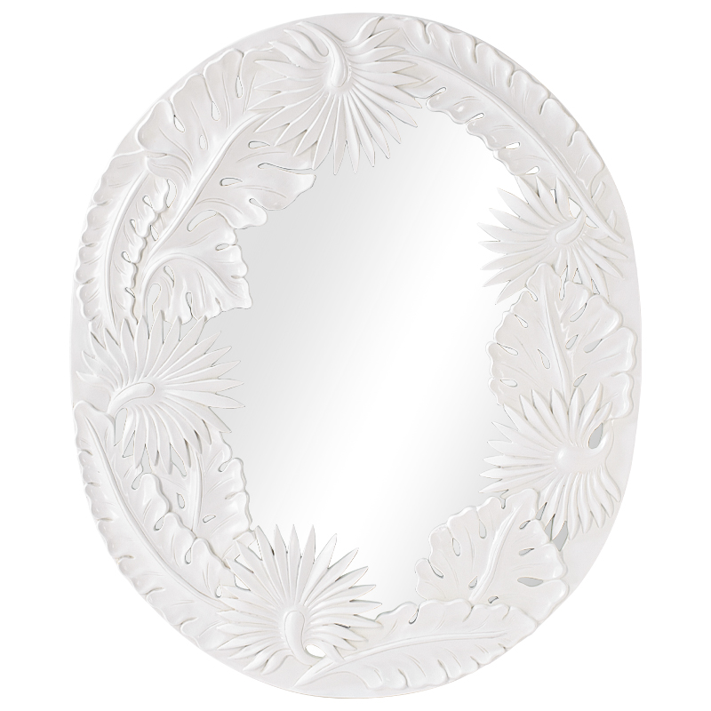 Зеркало Mirror White Jungle Белый в Волгограде | Loft Concept 