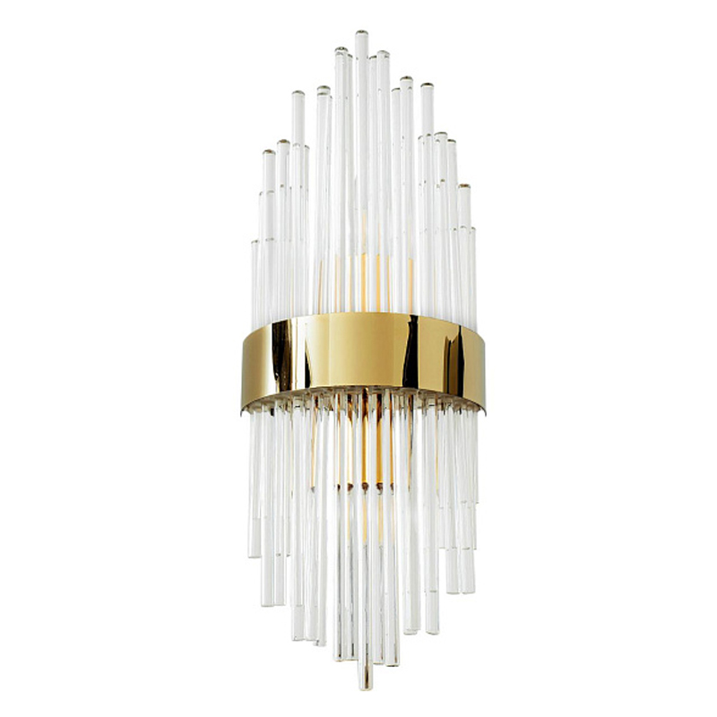 Хрустальное бра Flutes Gold Золотой Хрустальное бра Flutes Gold Золотой в Волгограде | Loft Concept