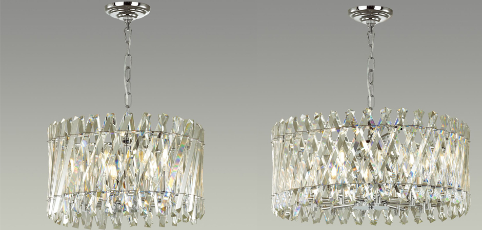 Люстра Crystal Crossed Stripes Люстра Crystal Crossed Stripes - Loft-Concept в Волгограде