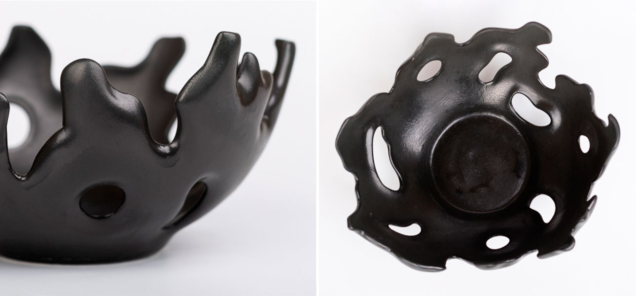 Блюдо коралл малый  - фото