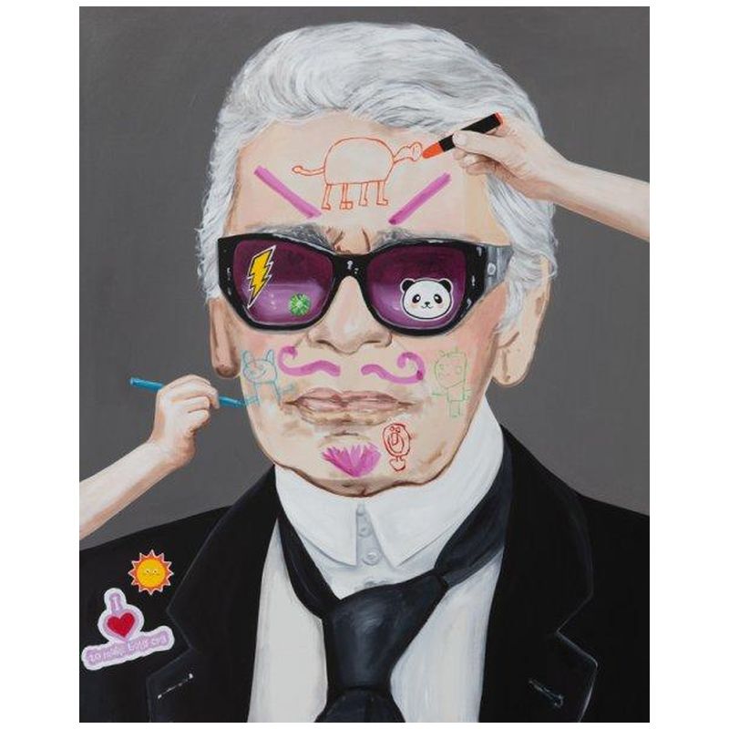 Картина Inner Child - Karl Lagerfeld Мульти в Волгограде | Loft Concept 