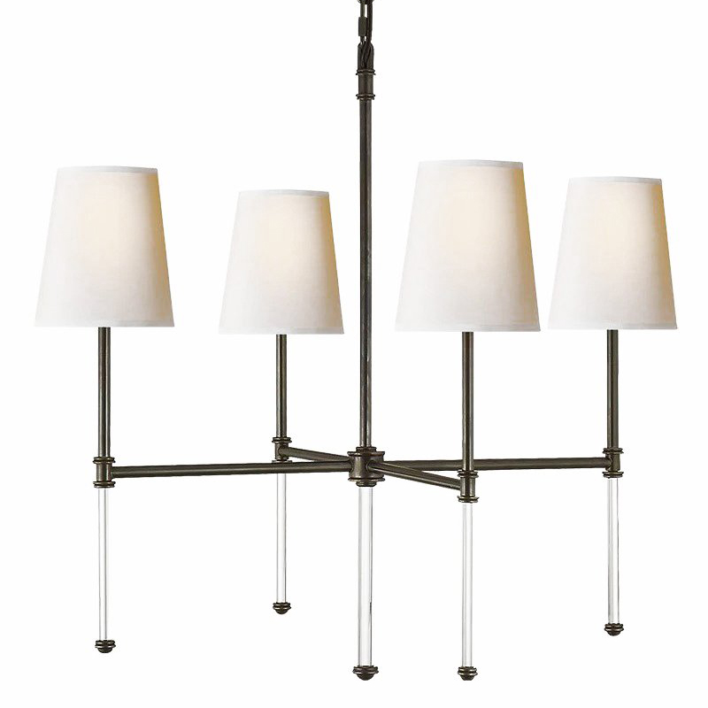 Люстра Nicoleta Black Chandelier Черный Белый Люстра Nicoleta Black Chandelier Черный Белый в Волгограде | Loft Concept