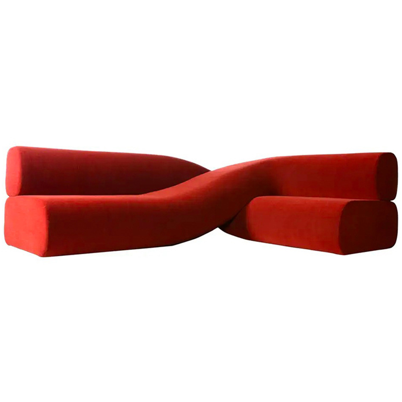 Дизайнерский Диван Landscape Sofa Красный Дизайнерский Диван Landscape Sofa Красный в Волгограде | Loft Concept