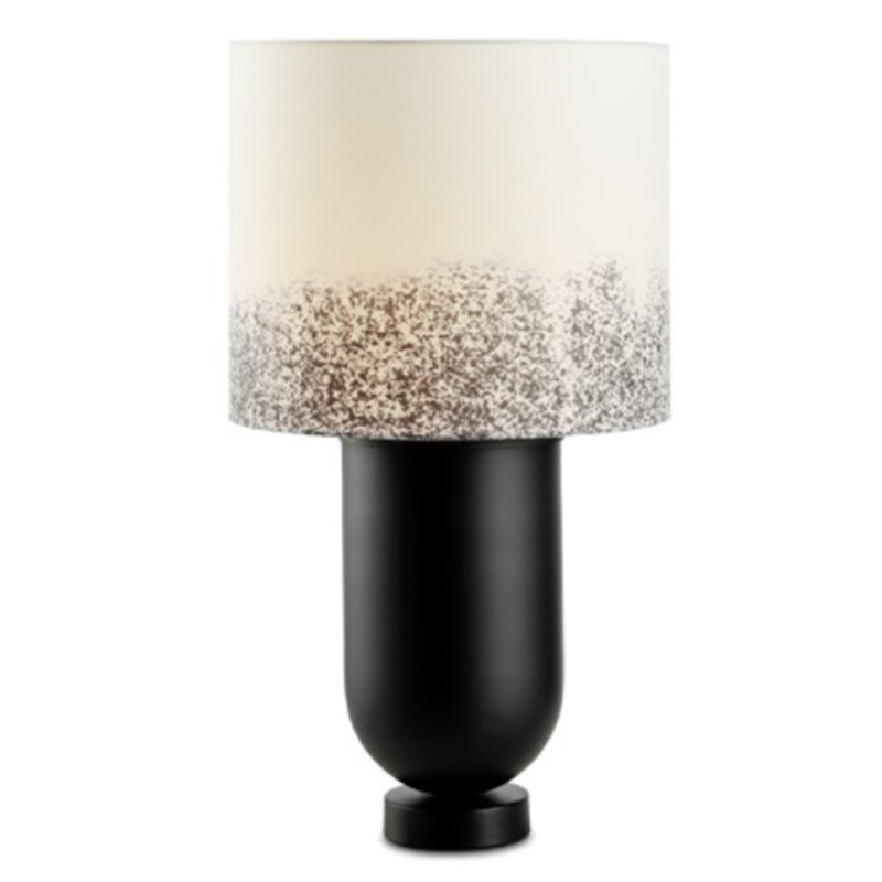 Настольная лампа Adeline Black Table Lamp Черный Белый Настольная лампа Adeline Black Table Lamp Черный Белый в Волгограде | Loft Concept