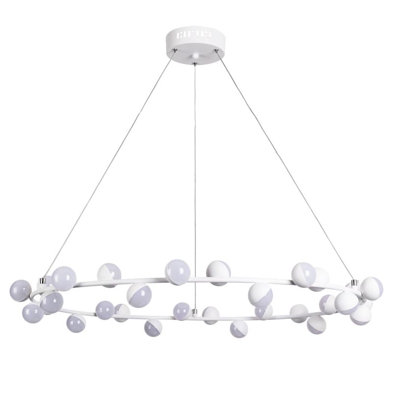 Люстра Vilelme Chandelier white 80 Белый Люстра Vilelme Chandelier white 80 Белый в Волгограде | Loft Concept