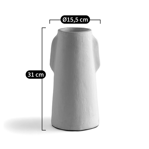 Ваза Serené Ceramic Vase Белая Ваза Serené Ceramic Vase Белая в Волгограде