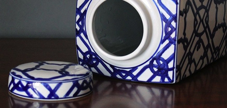 Фарфоровый сосуд Цзиндэчжэнь Jar Фарфоровый сосуд Цзиндэчжэнь Jar - Loft-Concept в Волгограде