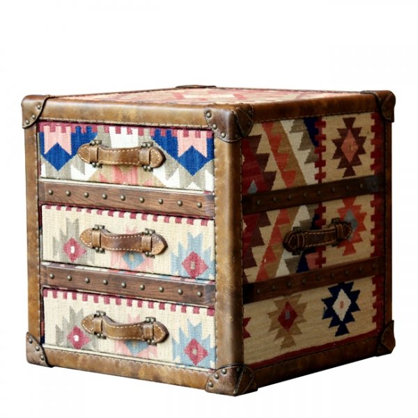 Сундук Kilim Cube Chest Мульти Сундук Kilim Cube Chest Мульти в Волгограде | Loft Concept