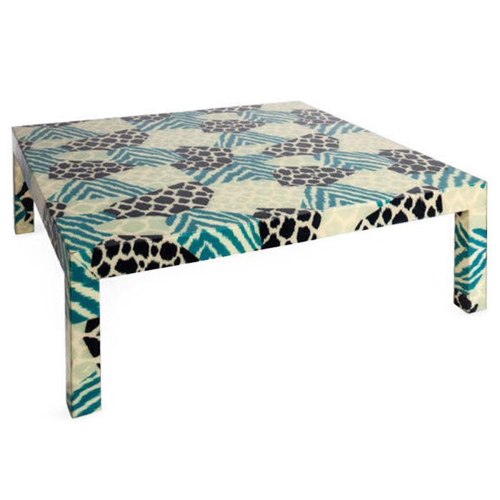 Кофейный стол Graphic Coffee Table Бирюзовый Белый Черный Кофейный стол Graphic Coffee Table Бирюзовый Белый Черный в Волгограде | Loft Concept