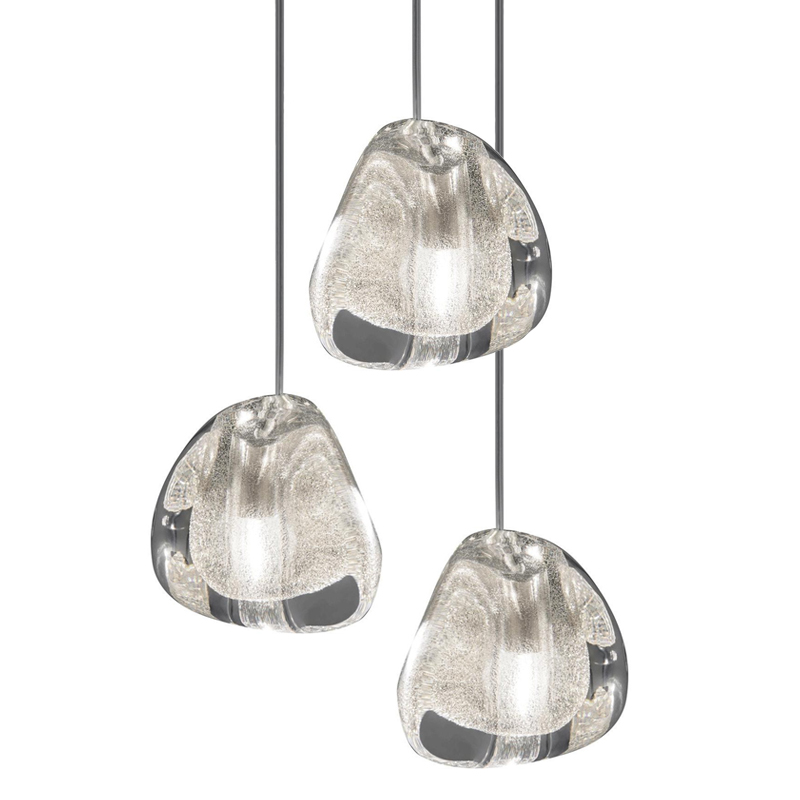 Подвесной светильник Mizu 1 Suspension Lamp Silver Серебряный Хром Подвесной светильник Mizu 1 Suspension Lamp Silver Серебряный Хром в Волгограде | Loft Concept