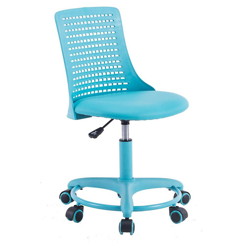 Кресло Bright Kiddie Office Chair blue Бирюзовый Кресло Bright Kiddie Office Chair blue Бирюзовый в Волгограде | Loft Concept