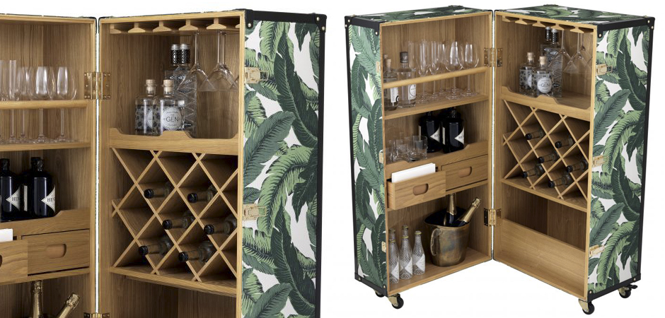 Винный шкаф Eichholtz Wine Cabinet Martini Bianco Tropical Винный шкаф Eichholtz Wine Cabinet Martini Bianco Tropical - Loft-Concept в Волгограде