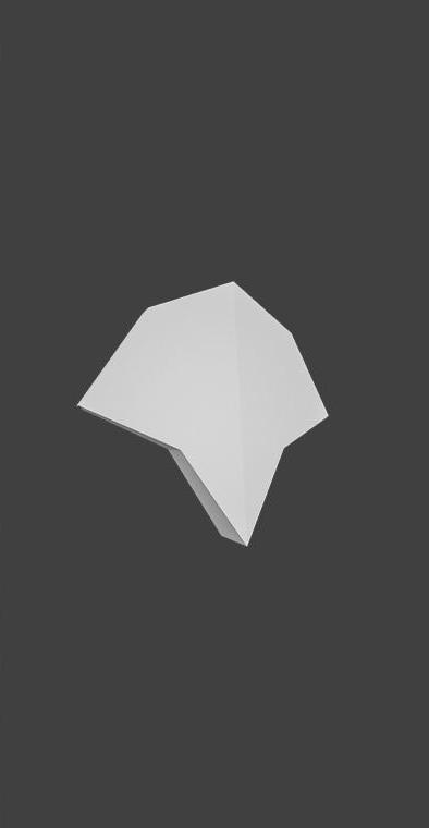 Гипсовая 3D Панель DRAGON SCALE - B в Волгограде