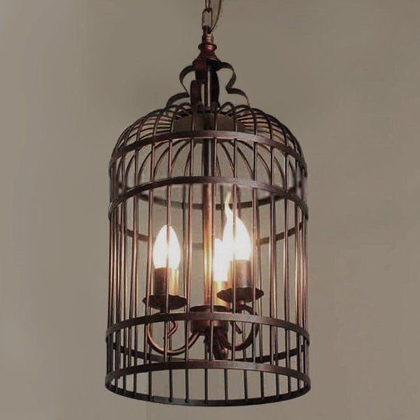 Люстра BIRDCAGE BROWN 26 Коричневый винтаж Люстра BIRDCAGE BROWN 26 Коричневый винтаж в Волгограде | Loft Concept