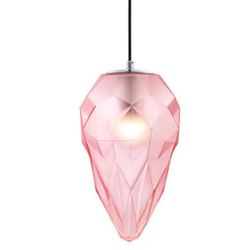 Подвесной светильник Jewel Athena pink 18 Розовый Хром Подвесной светильник Jewel Athena pink 18 Розовый Хром в Волгограде | Loft Concept