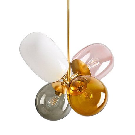 Люстра Candies Modern Balloon Glass Chandelier Золотой Мульти Люстра Candies Modern Balloon Glass Chandelier Золотой Мульти в Волгограде | Loft Concept