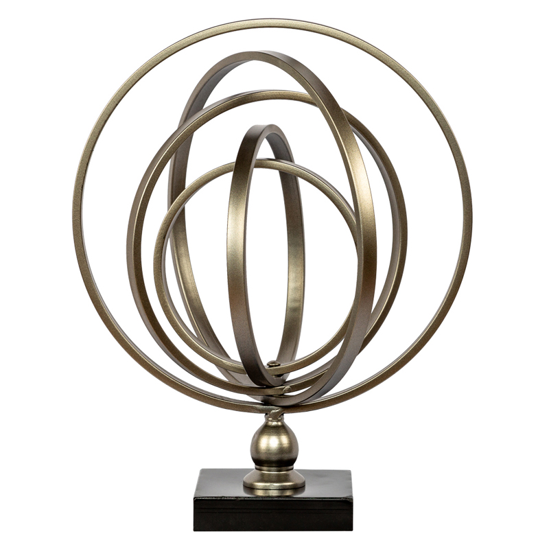 Статуэтка Sphere Sundial galaxy Черный Серебряный Статуэтка Sphere Sundial galaxy Черный Серебряный в Волгограде | Loft Concept
