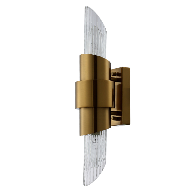 Бра с прозрачным плафоном цилиндрической формы Luxxu Modern Design Бронза Хром Прозрачное Стекло Бра с прозрачным плафоном цилиндрической формы Luxxu Modern Design Бронза Хром Прозрачное Стекло в Волгограде | Loft Concept