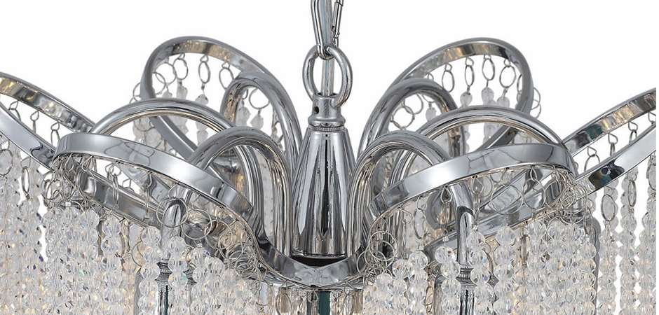 Люстра Crystal Rain chrome Люстра Crystal Rain chrome - Loft-Concept в Волгограде