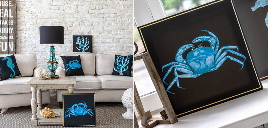 Постер Blue Crab Poster Постер Blue Crab Poster - Loft-Concept в Волгограде