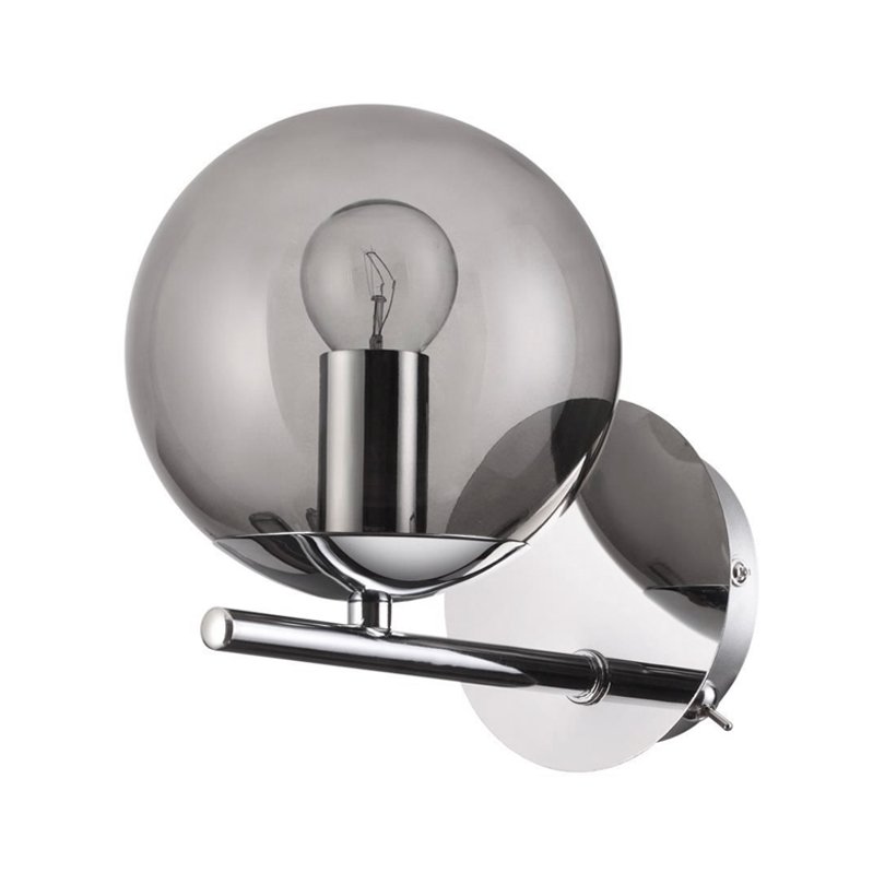 Бра Bolle Hanging Lamp Gray Хром Серый Бра Bolle Hanging Lamp Gray Хром Серый в Волгограде | Loft Concept