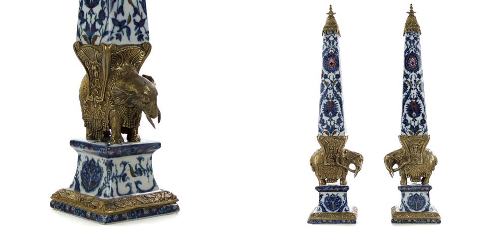 Статуэтка Painted Obelisk Elephant Статуэтка Painted Obelisk Elephant - Loft-Concept в Волгограде