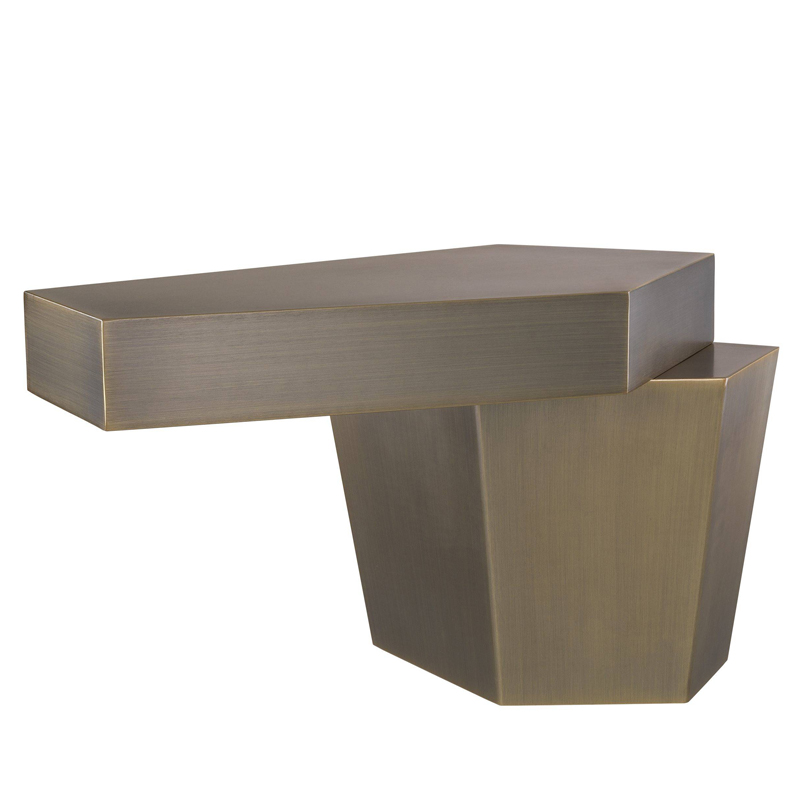 Кофейный стол Eichholtz Coffee Table Calabasas Low brass Латунь Античная полированная Кофейный стол Eichholtz Coffee Table Calabasas Low brass Латунь Античная полированная в Волгограде | Loft Concept