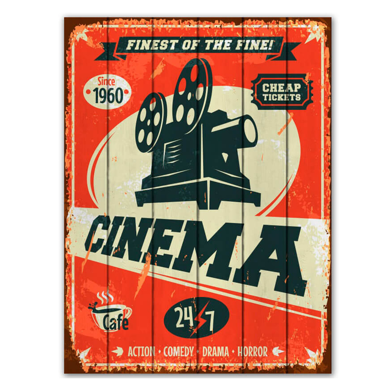 Постер Cinema  в Волгограде | Loft Concept 