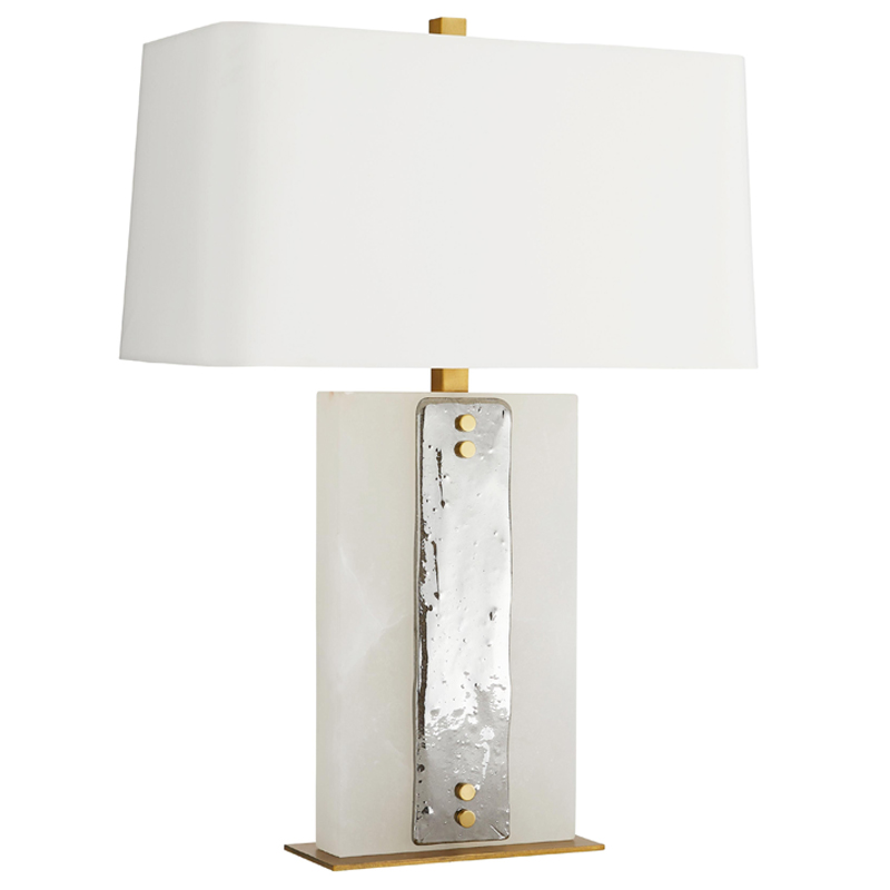 Дизайнерская настольная лампа URIAH LAMP Белый Серый Дизайнерская настольная лампа URIAH LAMP Белый Серый в Волгограде | Loft Concept