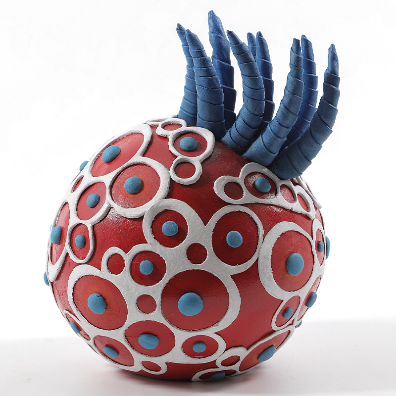 Статуэтка тропический фрукт Tropical Fruit Red Blue Reef Красный Синий Белый Мульти Статуэтка тропический фрукт Tropical Fruit Red Blue Reef Красный Синий Белый Мульти в Волгограде | Loft Concept