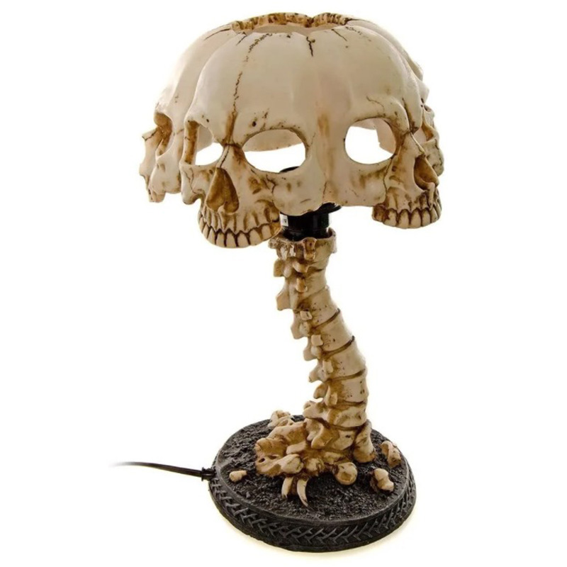 Настольная лампа Skull Бежевый Настольная лампа Skull Бежевый в Волгограде | Loft Concept