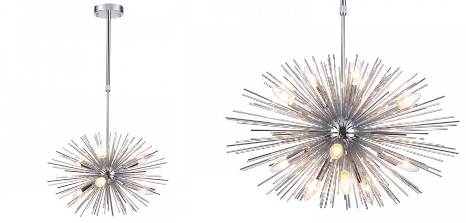 Люстра ASTRA Chandelier Sputnik Chromium Люстра ASTRA Chandelier Sputnik Chromium - Loft-Concept в Волгограде
