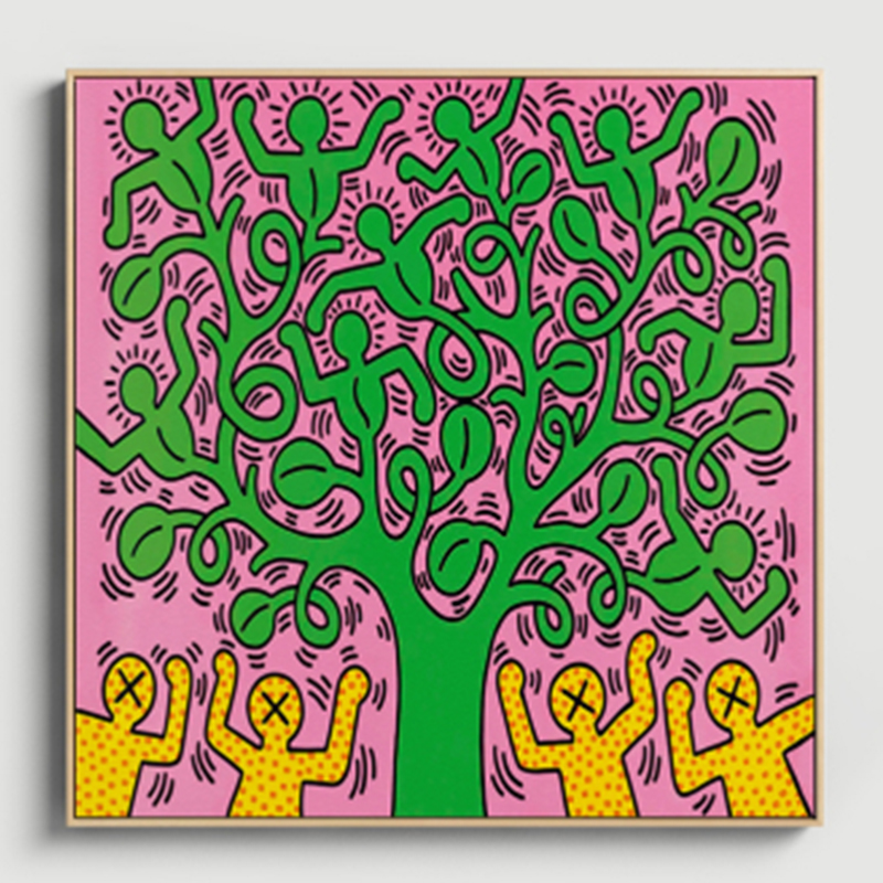 Постер Keith Haring 3 Мульти Постер Keith Haring 3 Мульти в Волгограде | Loft Concept