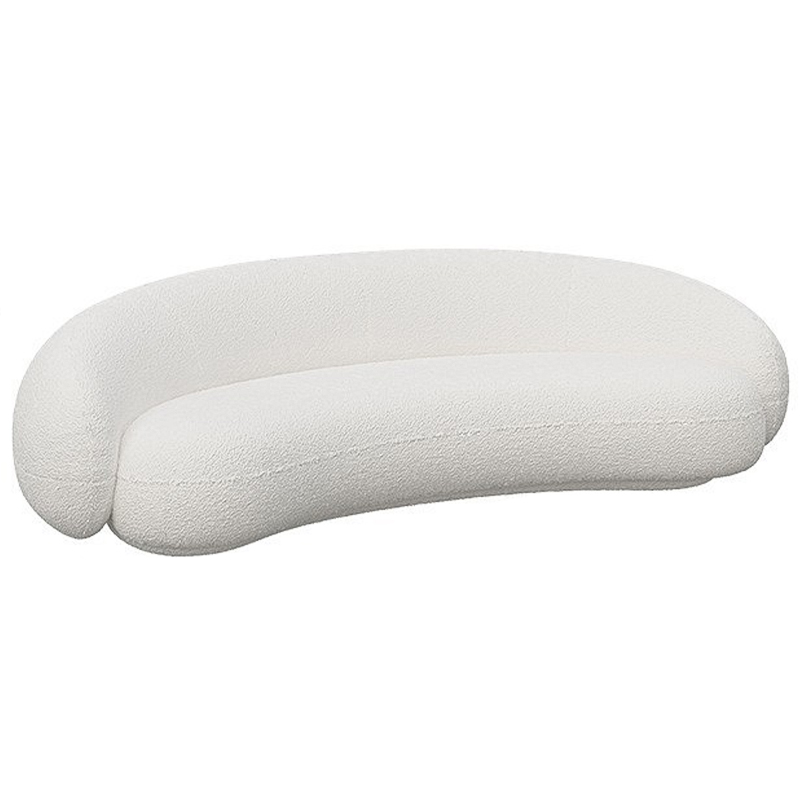 Диван Miah White Boucle Collection Sofa Белый Диван Miah White Boucle Collection Sofa Белый в Волгограде | Loft Concept