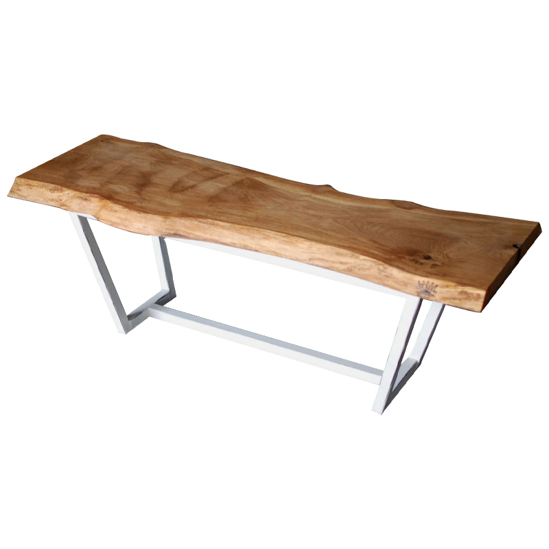 Кофейный стол Woodard Industrial Metal Rust Coffee Table Светлый дуб Белый Кофейный стол Woodard Industrial Metal Rust Coffee Table Светлый дуб Белый в Волгограде | Loft Concept