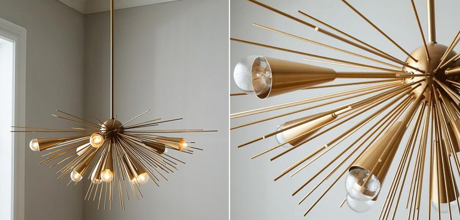 Люстра Luxury Copper Metal Thorn Pendant Lights Люстра Luxury Copper Metal Thorn Pendant Lights - Loft-Concept в Волгограде