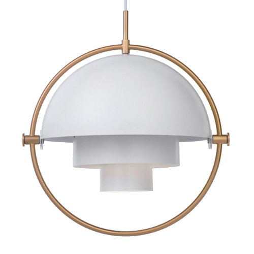 Люстра Louis Weisdorff Multi-lite Pendant White Латунь Белый Люстра Louis Weisdorff Multi-lite Pendant White Латунь Белый в Волгограде | Loft Concept