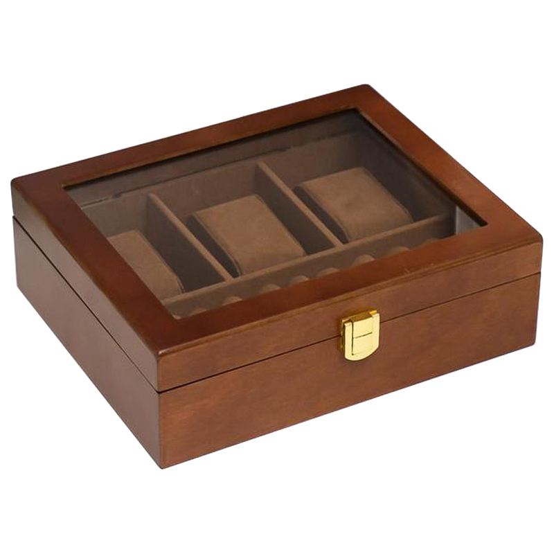 Шкатулка для часов Elio Watch Box Коричневый в Волгограде | Loft Concept 