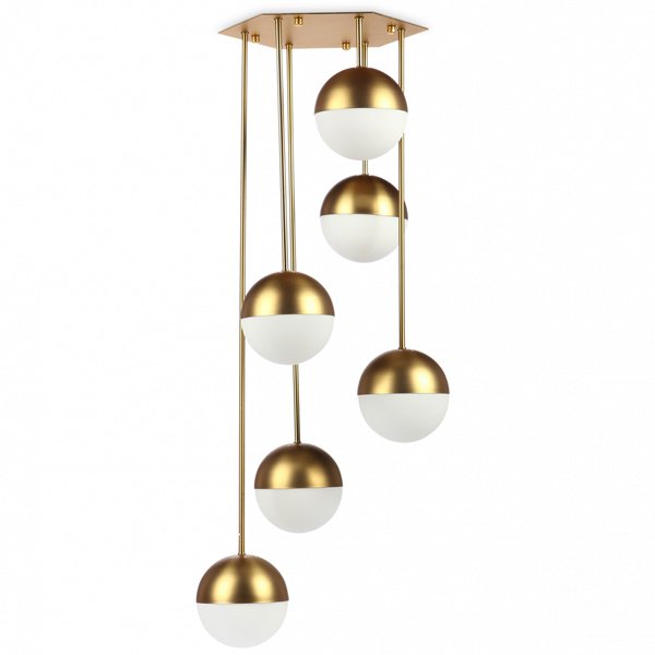 Светильник Italian Globe Cedar Moss Light 6 Латунь Античная полированная Светильник Italian Globe Cedar Moss Light 6 Латунь Античная полированная в Волгограде | Loft Concept