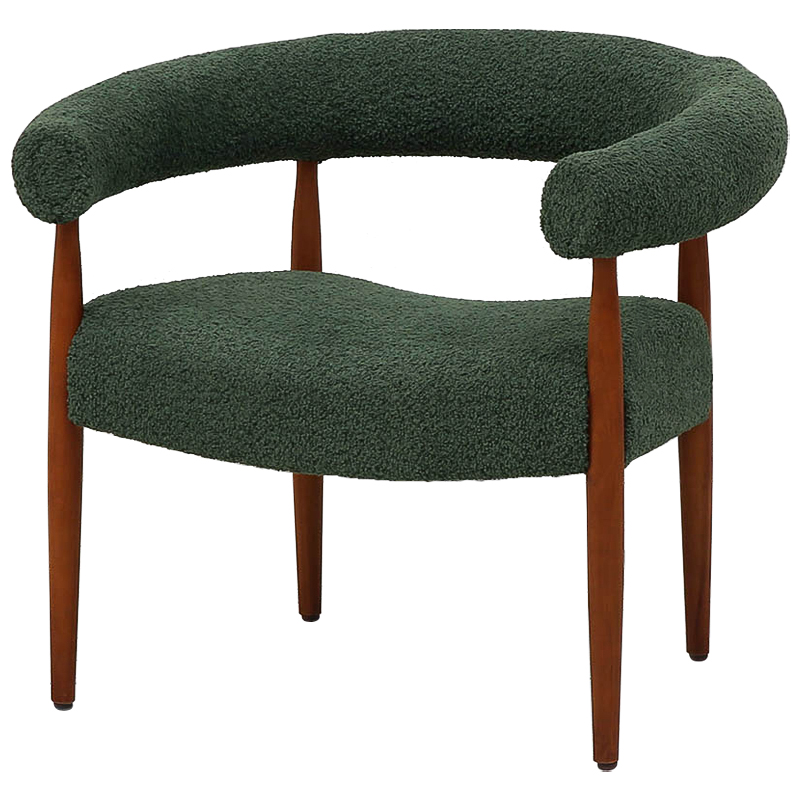 Кресло зеленое Herb Green Chair Зеленый Коричневый Кресло зеленое Herb Green Chair Зеленый Коричневый в Волгограде | Loft Concept