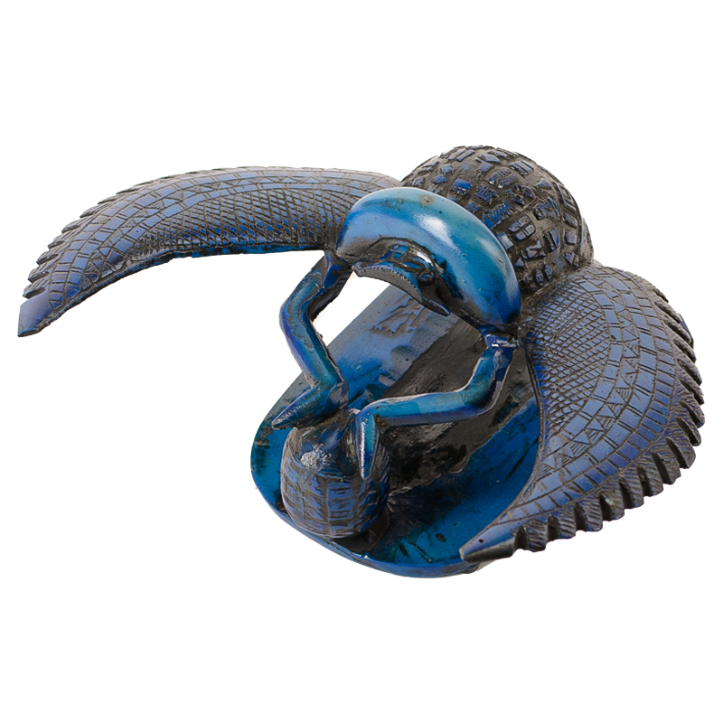 Статуэтка Скарабей Scarab Beetle with Wings blue Лазурь Синий Статуэтка Скарабей Scarab Beetle with Wings blue Лазурь Синий в Волгограде | Loft Concept
