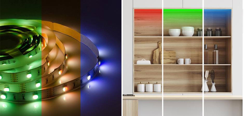 Светодиодная лента 7,2W/m 30Led/m 5050SMD разноцветная Светодиодная лента 7,2W/m 30Led/m 5050SMD разноцветная - Loft-Concept в Волгограде
