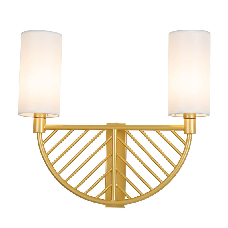 Бра Arch Lattice Wall Lamp матовое золото Белый Бра Arch Lattice Wall Lamp матовое золото Белый в Волгограде | Loft Concept