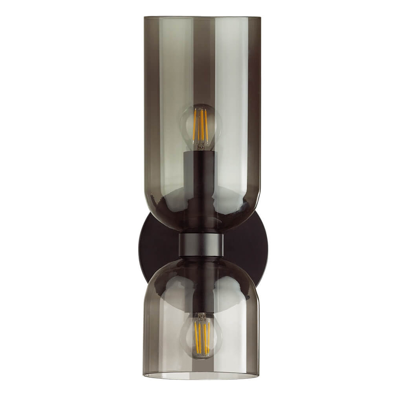 Бра Lightmaker Studio Edie Sconce smok Черный Стекло Смок Бра Lightmaker Studio Edie Sconce smok Черный Стекло Смок в Волгограде | Loft Concept