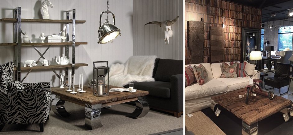 Стол кофейный Camargo Rectangular Coffee Table Стол кофейный Camargo Rectangular Coffee Table - Loft-Concept в Волгограде