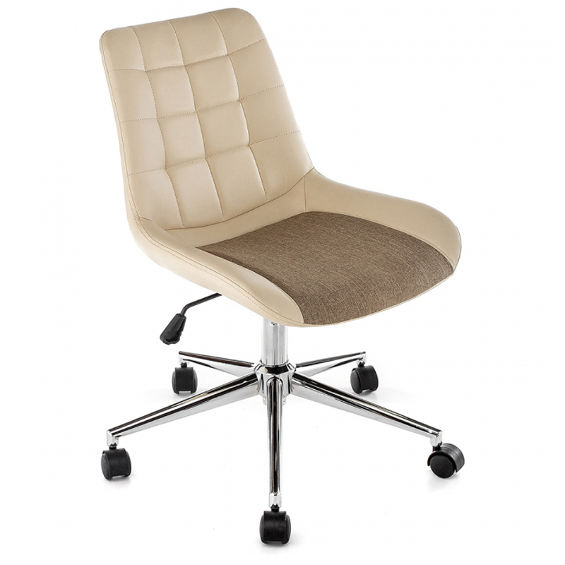 Офисное кресло Nikander beige Бежевый Хром Офисное кресло Nikander beige Бежевый Хром в Волгограде | Loft Concept